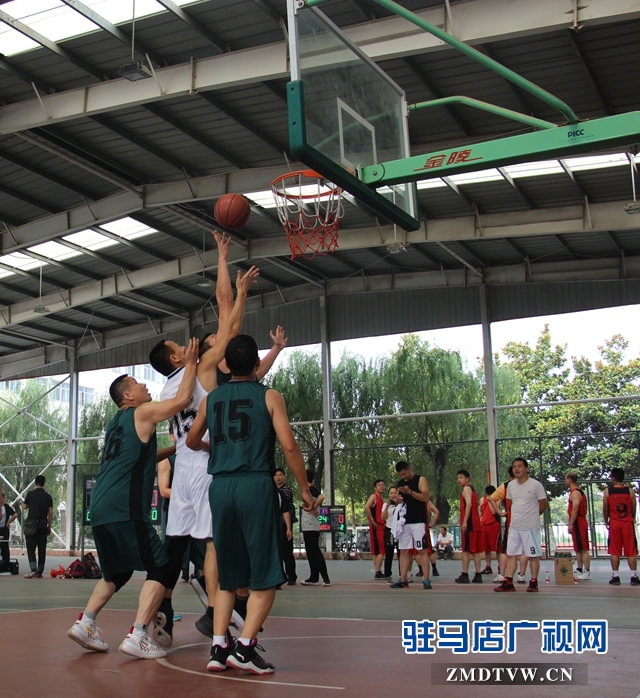 驻马店市第三届运动会市直机关组篮球比赛正式开赛