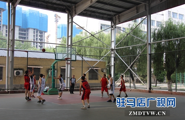 驻马店市第三届运动会市直机关组篮球比赛正式开赛
