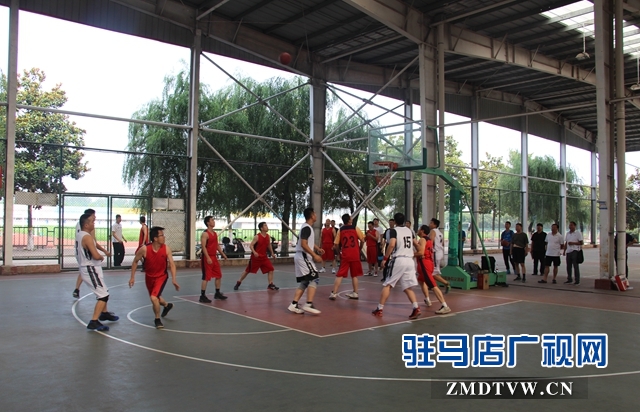 驻马店市第三届运动会市直机关组篮球比赛正式开赛