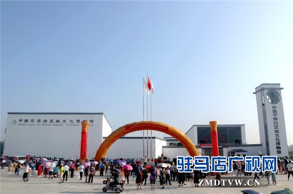 武汉旅游专列800余人赴平舆县蓝天芝麻小镇观光旅游开启蓝天芝麻小镇“旅游元年”