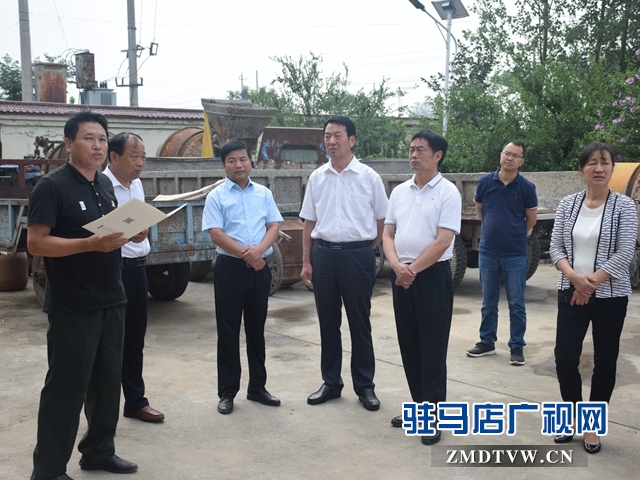 谢凤鸣到汝南县老君庙镇调研安全饮水工作