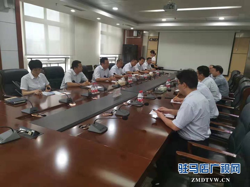 中原银行驻马店分行党委书记、行长万三华实地拜访昊华骏化集团有限公司