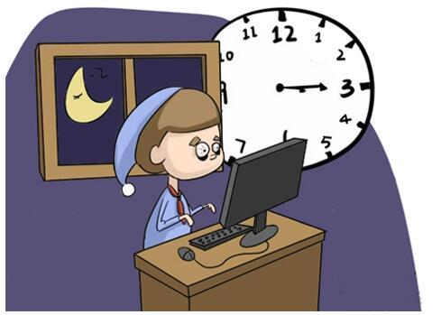 从不熬夜学习的你为何熬夜追剧打游戏？