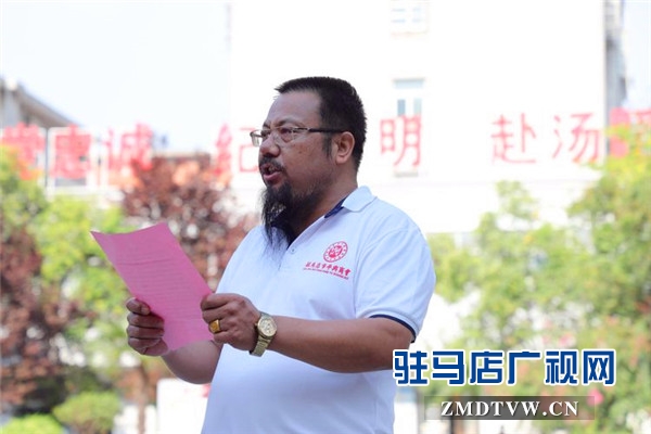 驻马店市平舆商会复转军人代表八一建军节赴驿城区消防大队看望慰问消防应急救援队伍