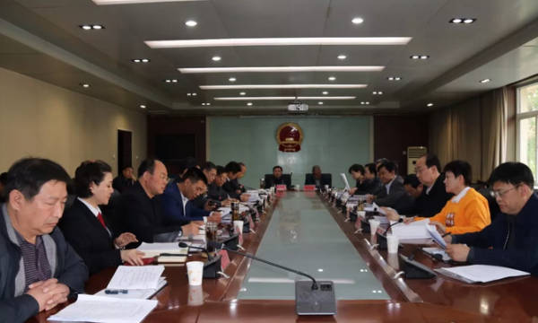 省人大监察和司法委员会调研组到驻马店市调研