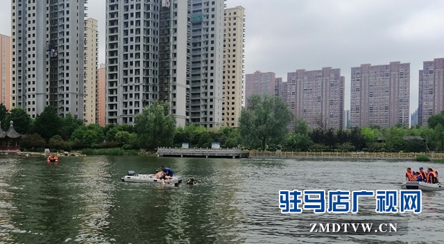 开展抗洪抢险演练 提高救援能力
