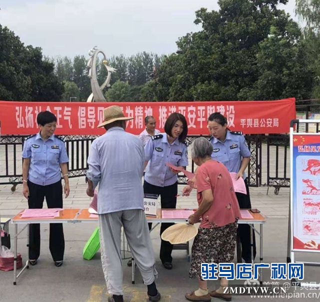 平舆县组织开展《河南省见义勇为人员奖励和保障条例》主题宣传活动