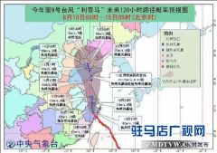 台风“利奇马”来袭 途经驻马店西站部分高铁列车停运