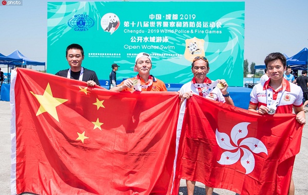 点赞！香港阿Sir“世警赛”上斩获颇丰