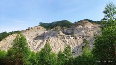 应付督察组检查，福建漳浦砂石上铺草皮、摆盆栽
