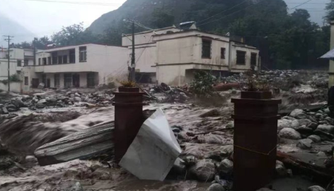 汶川多地发生山洪泥石流 应急管理部派工作组指导救援