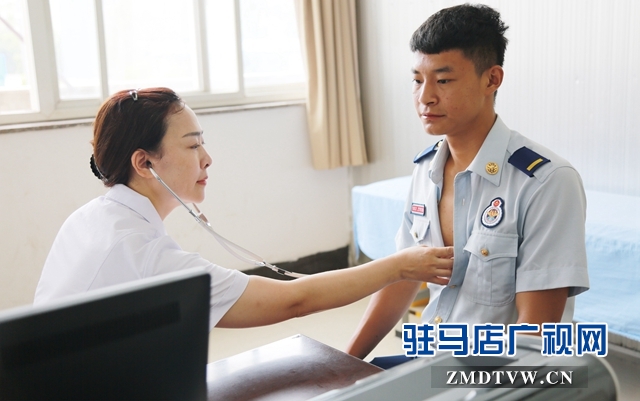 驻马店市中心医院为消防救援人员设置优先窗口