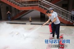 “消防进军训活动”走进市第二十初级中学