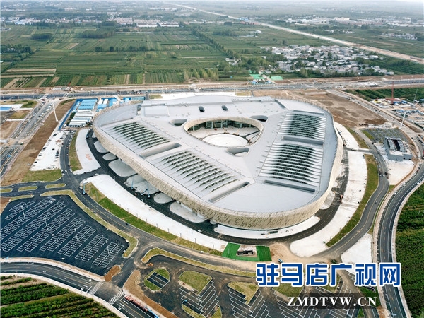 驻马店国际会展中心启用首次承办中国农产品加工业投资贸易洽谈会