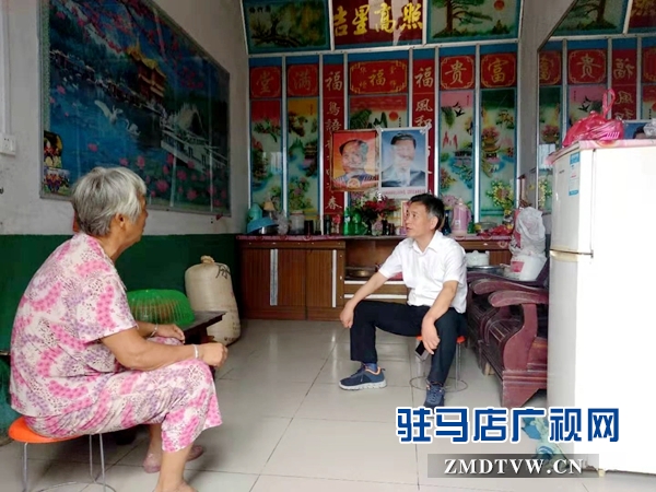 平舆县民政局开展扶贫走访慰问活动