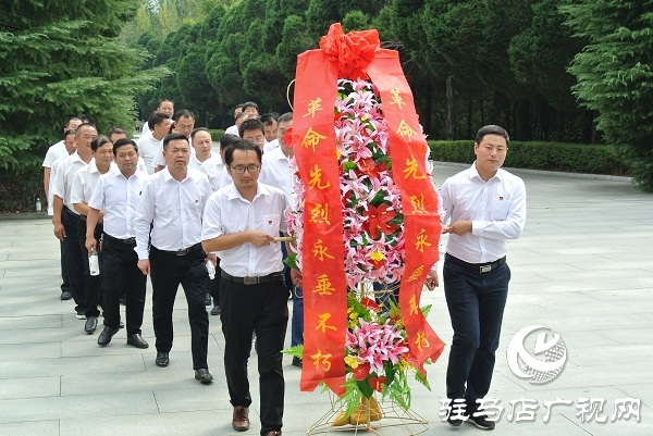 三桥镇党员干部赴竹沟接受红色教育