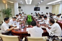 上蔡县委理论学习中心组专题传达学习习近平总书记视察河南重要讲话精神