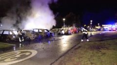 瑞典迈什塔地区发生爆炸，三处20辆汽车被烧毁