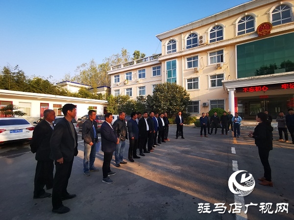 正阳县彭桥乡开展第三季度党建和人居环境逐村观摩活动