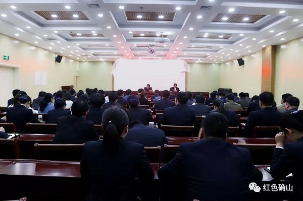 驻马店市普惠金融现场观摩会在确山县召开