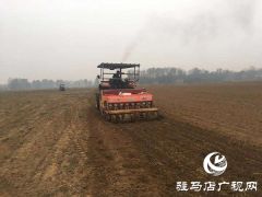 泌阳县小麦播种陆续完成
