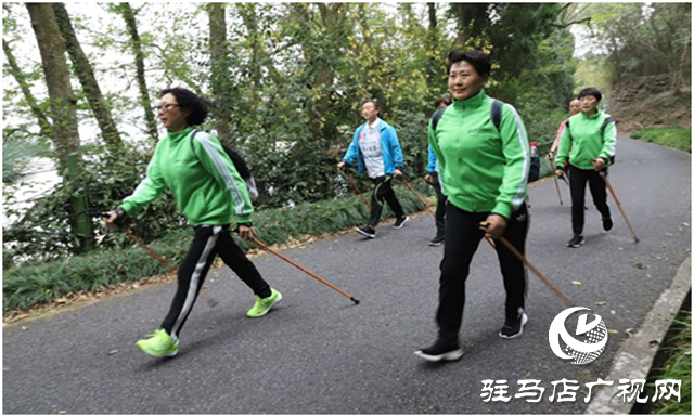 驻马店市队获全国老年人持杖健走团体第一名