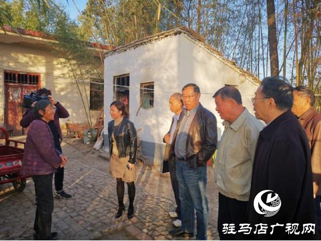 省老新闻工作者协会采访团到正阳彭桥采访