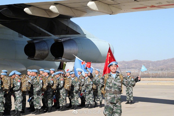 等你归来！中国第六批维和步兵营出征