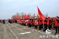 正阳县开展秋冬添新绿义务植树活动