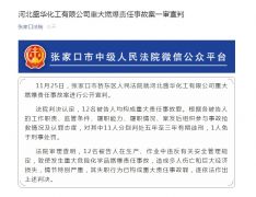 张家口致23死重大燃爆事故案一审宣判，11人获刑