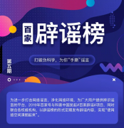 千万别信！这些是近期最大的谣言！很多人深信不疑…