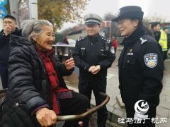驻马店市公安局西园派出所全警服务创文测评工作
