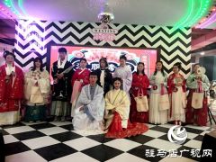 驻马店天中老街走来汉服秀
