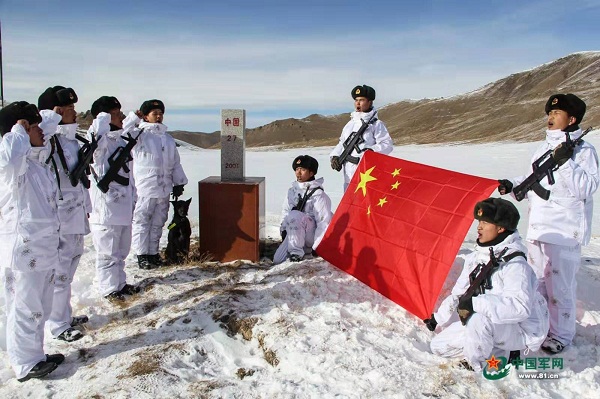“我站立的地方是中国！”