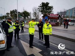 雪松派出所迅速掀起交通秩序整治活动高潮