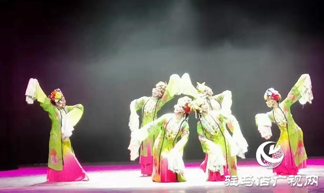 禾木子民族舞蹈团代表驻马店市到省参演