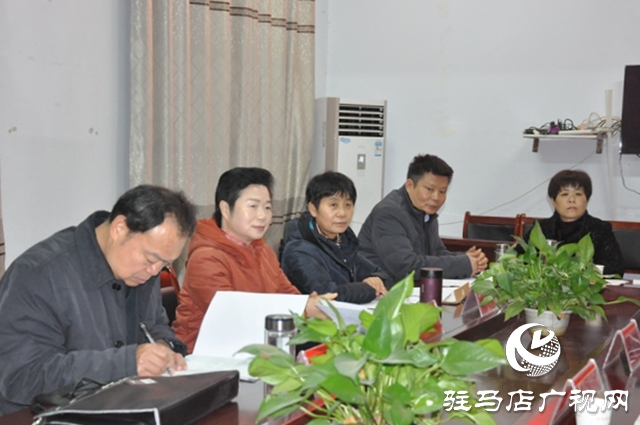 驻马店市总工会调研组到正阳县调研指导工作