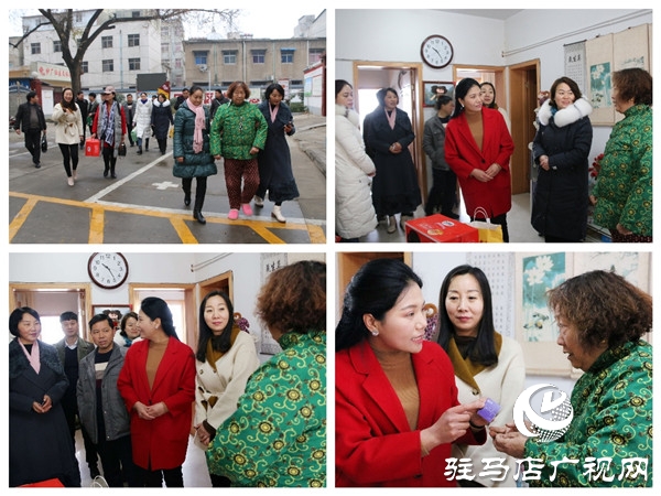 驻马店市企业家协会爱心企业家一行到雪松大道纱厂社区开展“2020年关爱下岗职工新春捐赠”活动