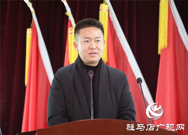 驻马店市企业家协会走进确山新安店镇真情关爱孤寡老人