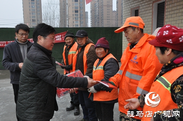 工会“温暖”送给一线劳动者