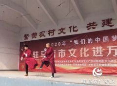 驻马店市文化进万家活动走进平舆县万冢镇张刘村