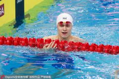 孙杨400米自夺冠：我想为自己争口气，给全世界人看