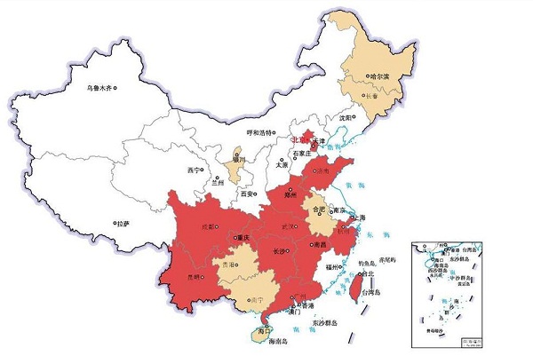 全国已有14省市出现新型肺炎确诊病例 共324例