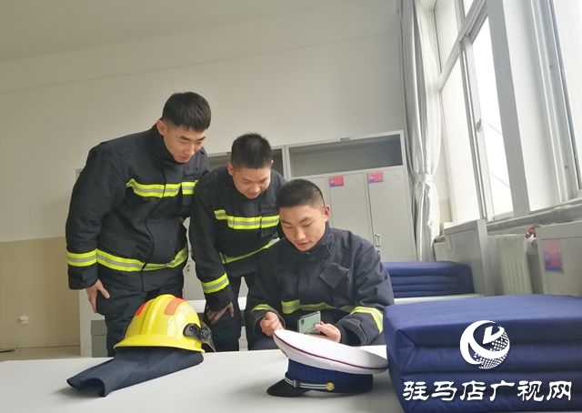 驻马店市消防救援指战员的年三十