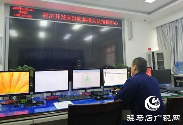 驻马店市消防救援指战员的年三十