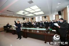 开发区医护人员誓师做好疫情防控工作