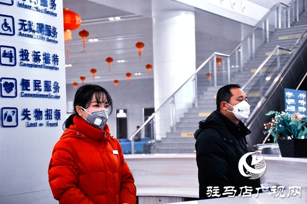 驻马店车站客运站为旅客出行建起一道坚固防线