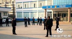 遂平县公安局灈阳派出所开展疫情处警演练