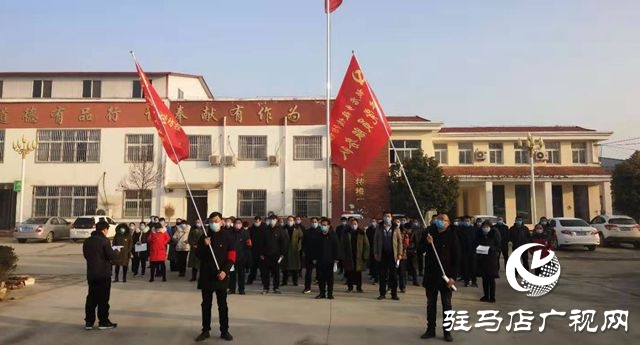 汝南县板店乡：老党员坚守防疫情一线