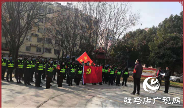 “红袖套”积极参与疫情防控，确保不漏一户不漏一人